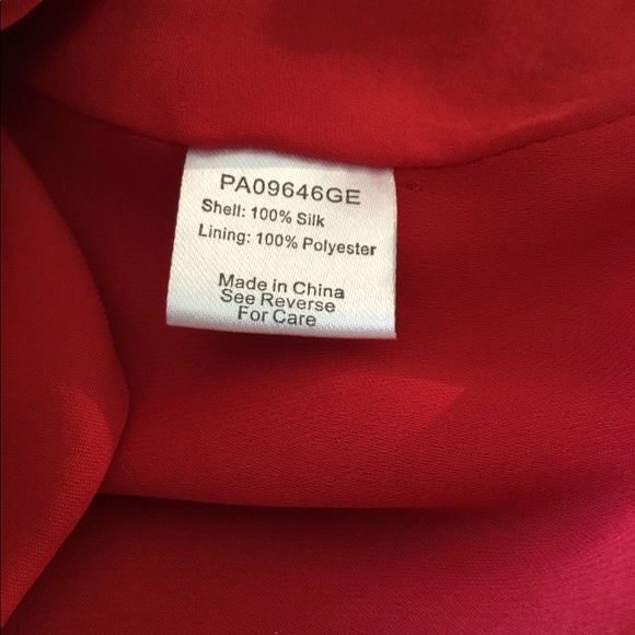 Parker Daniella Silk-Blend Blouse NWOT Size M - Picture 10 of 10